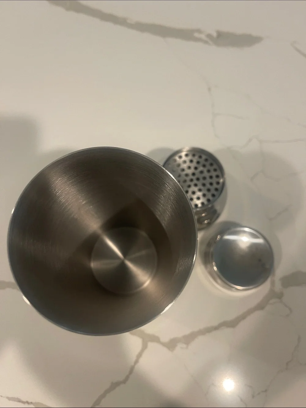 Williams Sonoma Polished Silver Cocktail Shaker